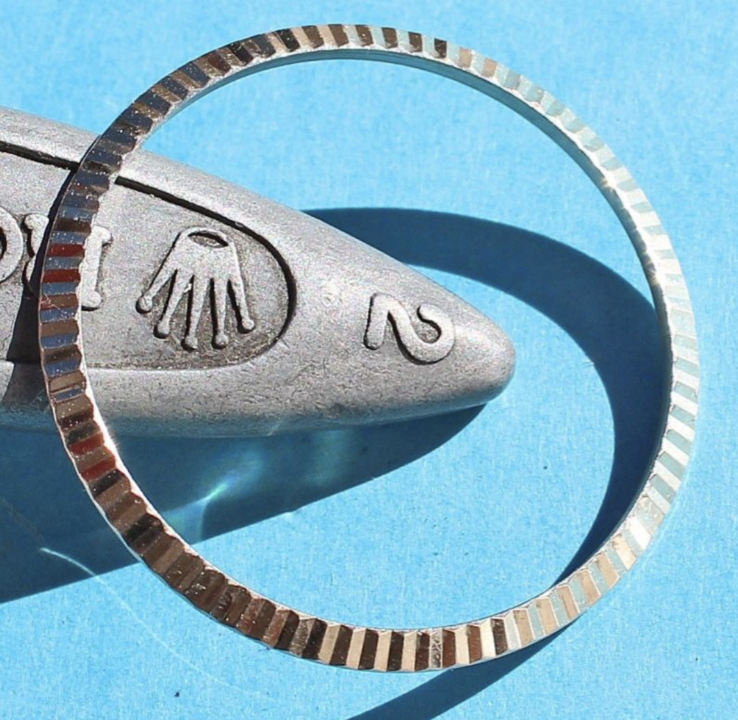lunette canelée rolex oyster