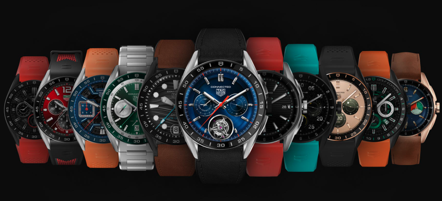 Montre connectée tag heuer